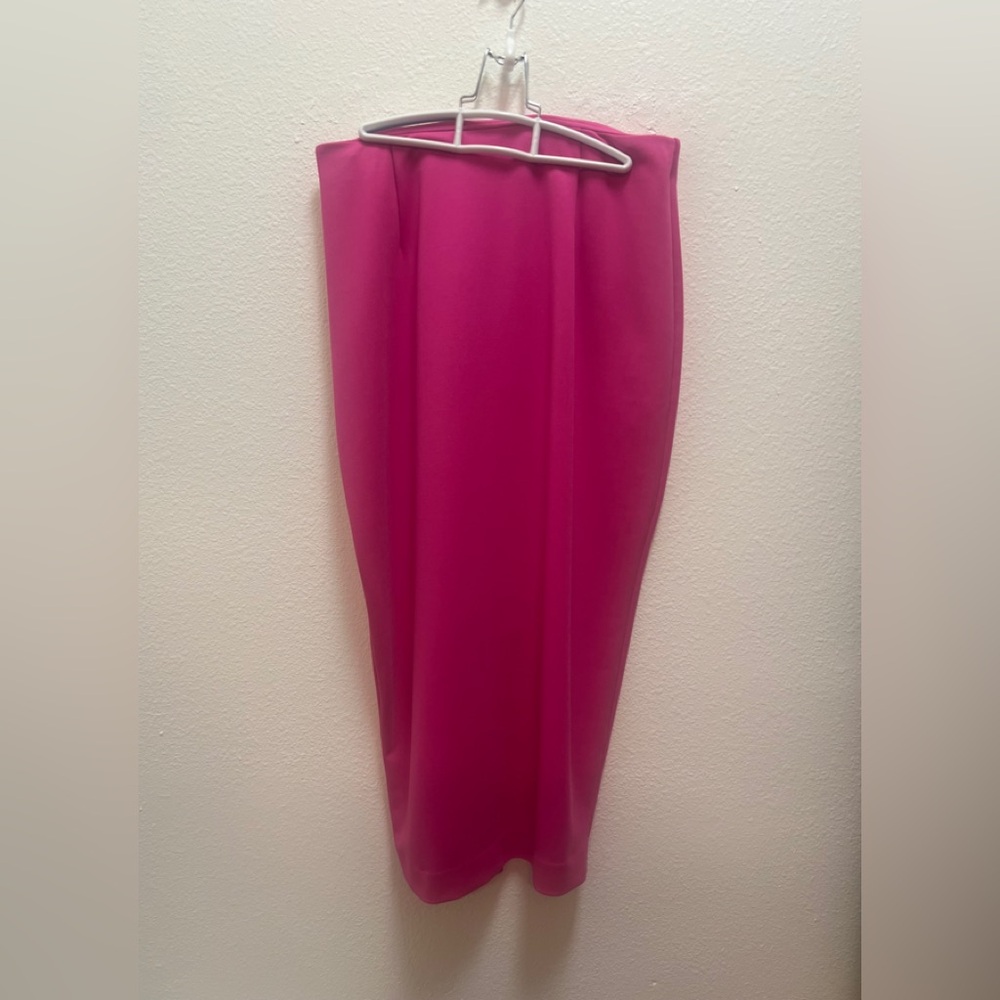 Alexia Admor Vibrant Pink Pencil Skirt